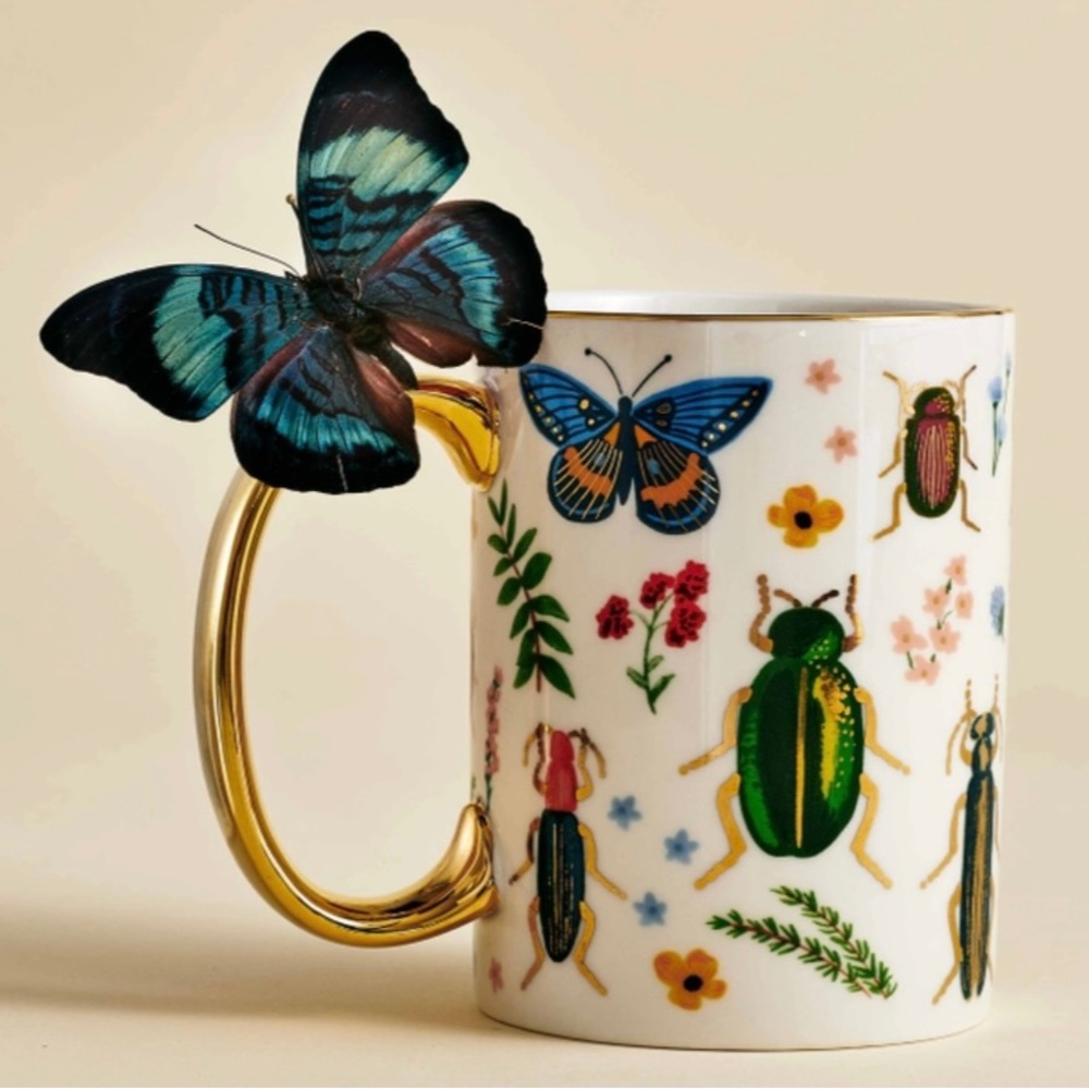 New! Rifle Paper Co. Catchall Tray & Mug - Picture 4 of 8
